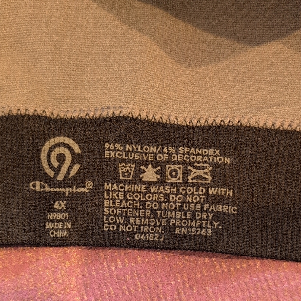 C9 Champion New Women's Sports Bra Black Size 4X Active Gym Workout Training - Picture 4 of 5